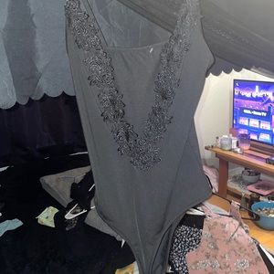 Deep plunge Bodysuit